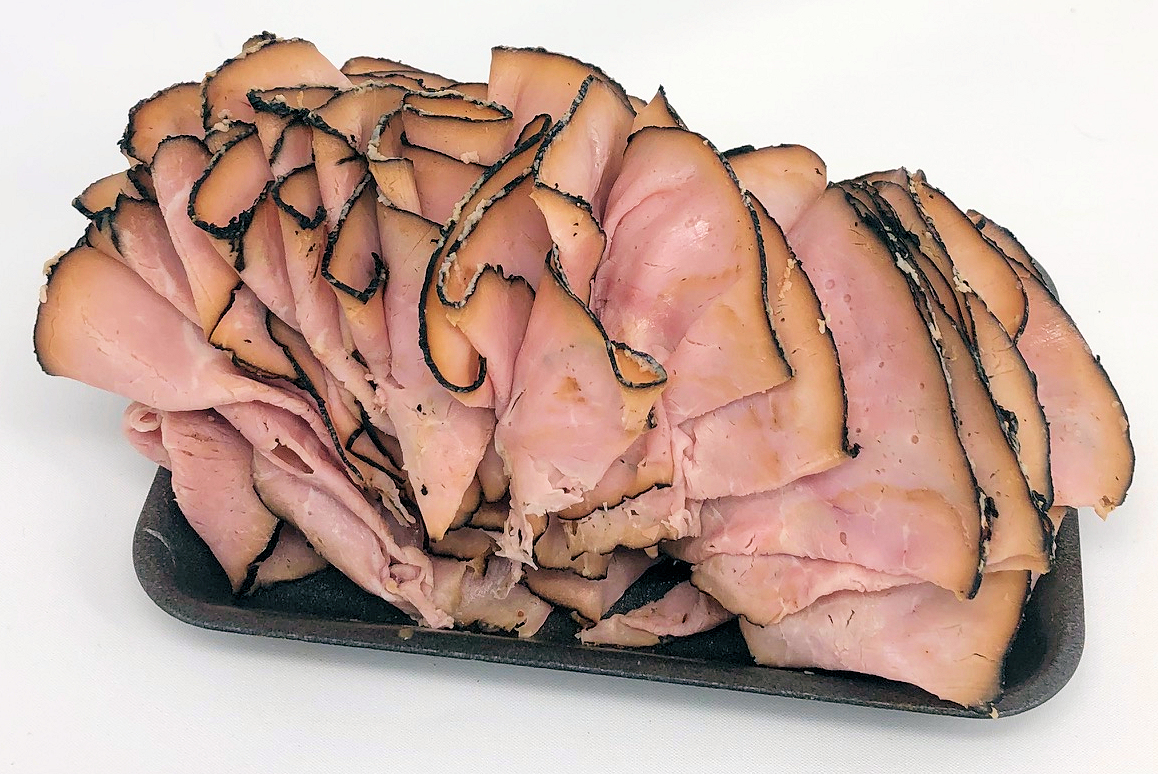 sliced black forest ham